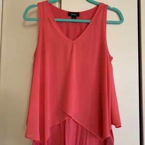 Hot pink blouse/tank top